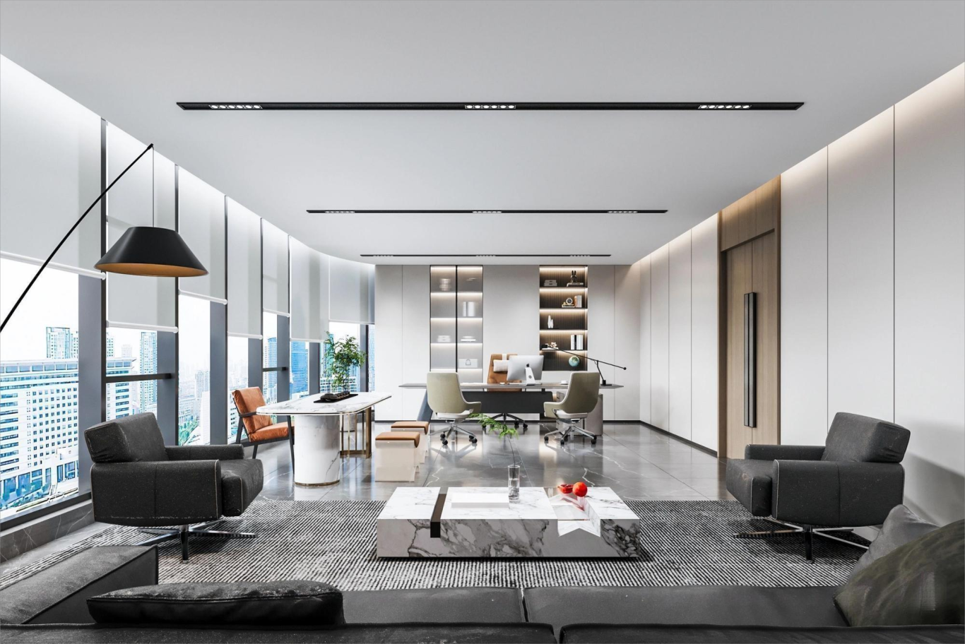 【設計案例】普照國康醫藥辦公室項目概念設計——以空間敘事，筑品牌基因(圖18)